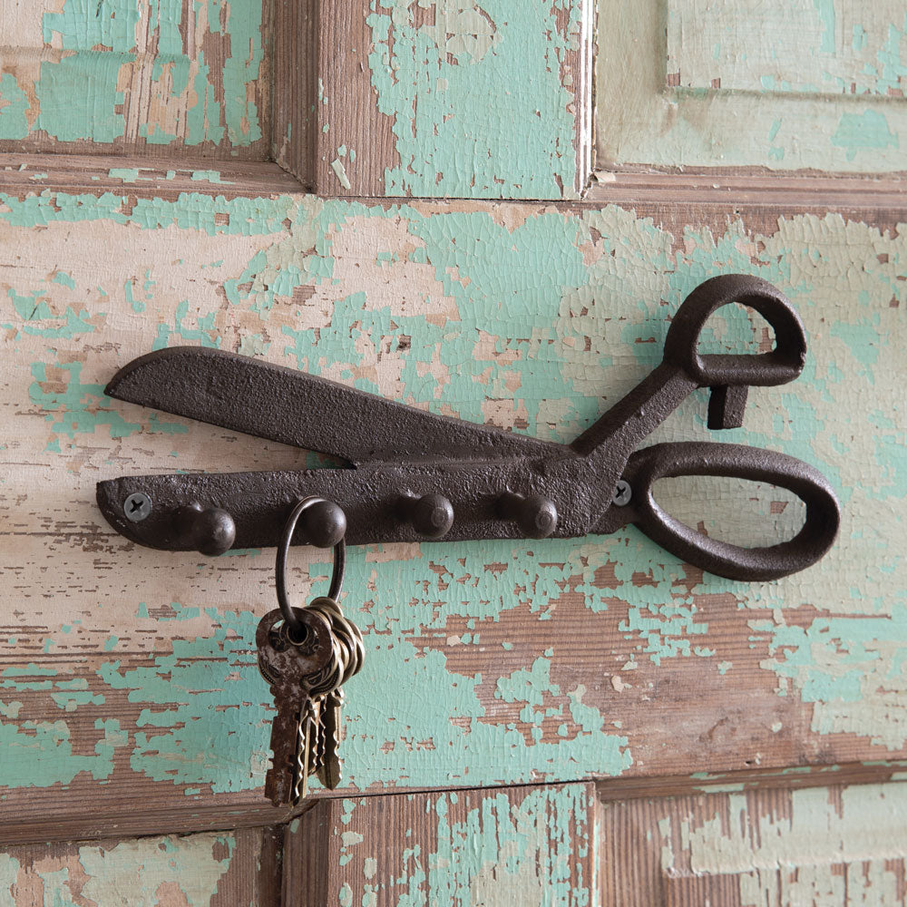 Antique Shears Hook - Bombay Mercantile
