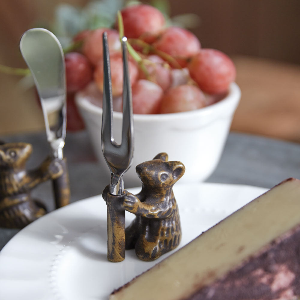 Set of Three Mouse Cheese Serving Set - Bombay Mercantile