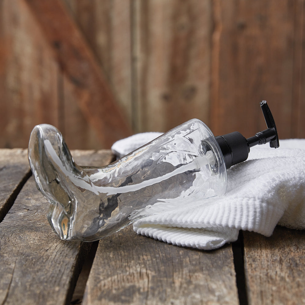 Cowboy Boot Soap Dispenser - Bombay Mercantile