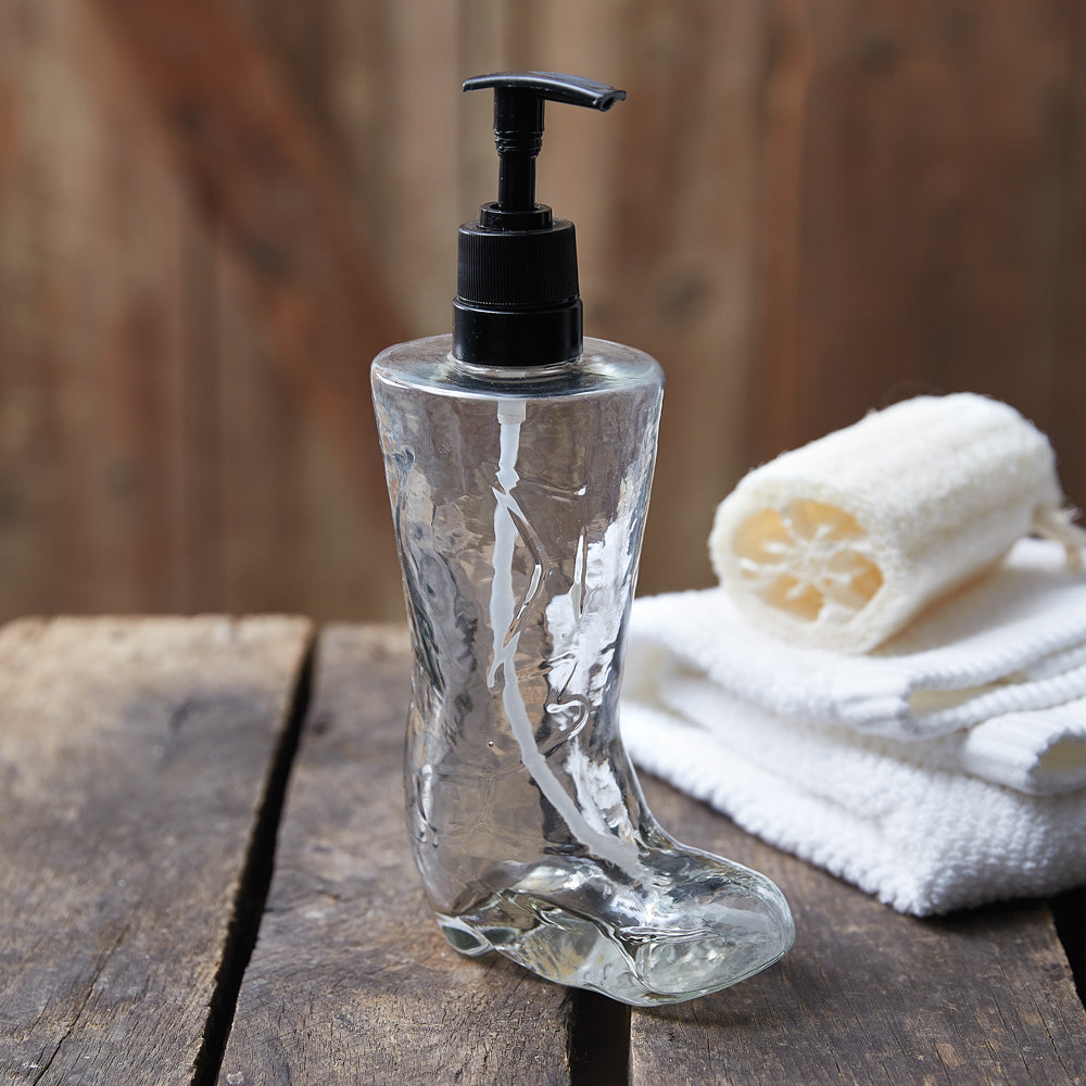 Cowboy Boot Soap Dispenser - Bombay Mercantile