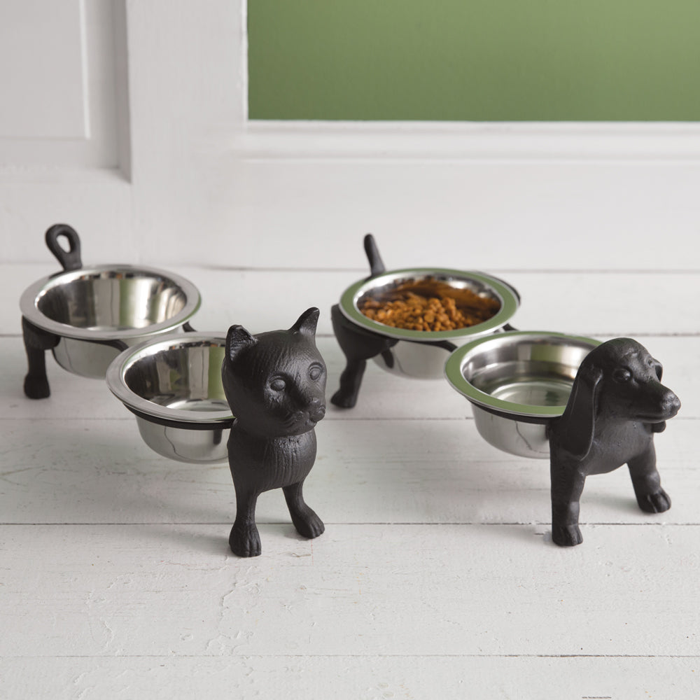 Cast Iron Dog Feeder - Bombay Mercantile