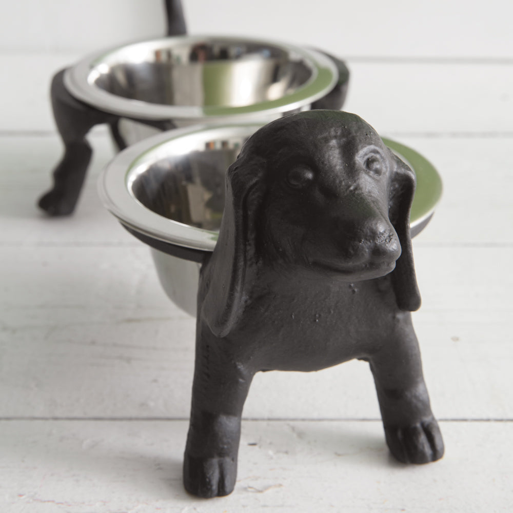 Cast Iron Dog Feeder - Bombay Mercantile