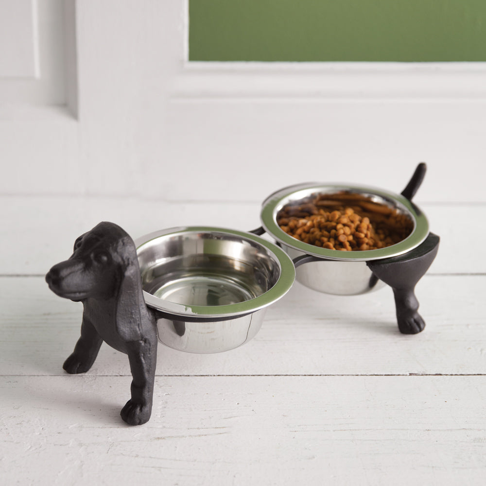 Cast Iron Dog Feeder - Bombay Mercantile