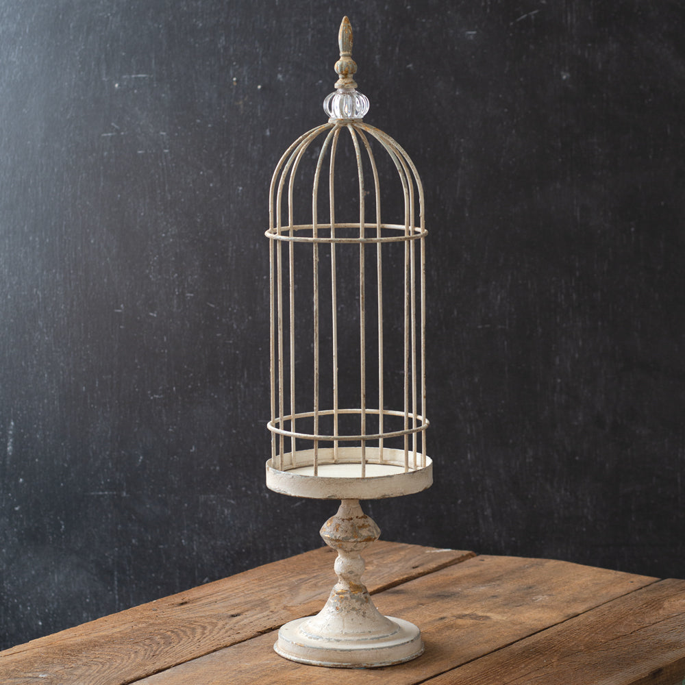 Short Wire Cloche with Stand - Bombay Mercantile