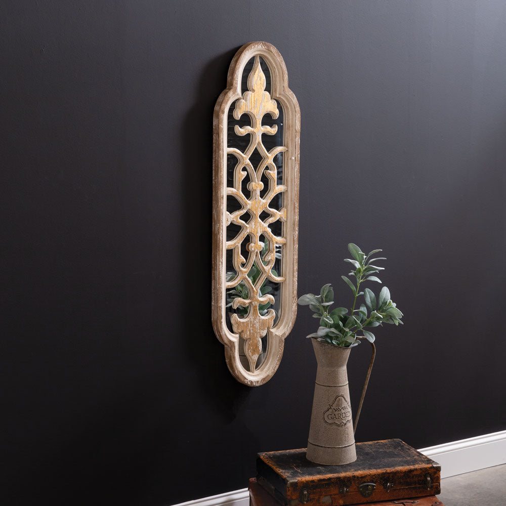 Versailles Distressed Accent Mirror - Bombay Mercantile