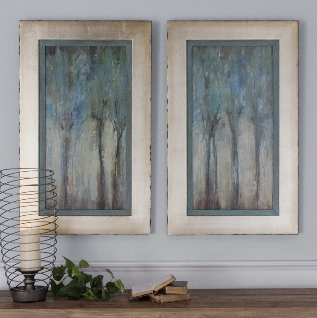 Whispering Wind Framed Art, Set of 2 - Bombay Mercantile