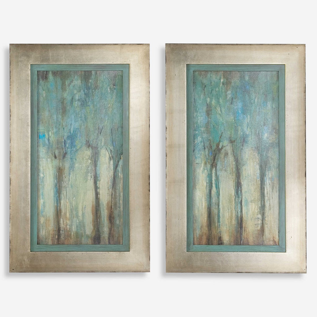 Whispering Wind Framed Art, Set of 2 - Bombay Mercantile