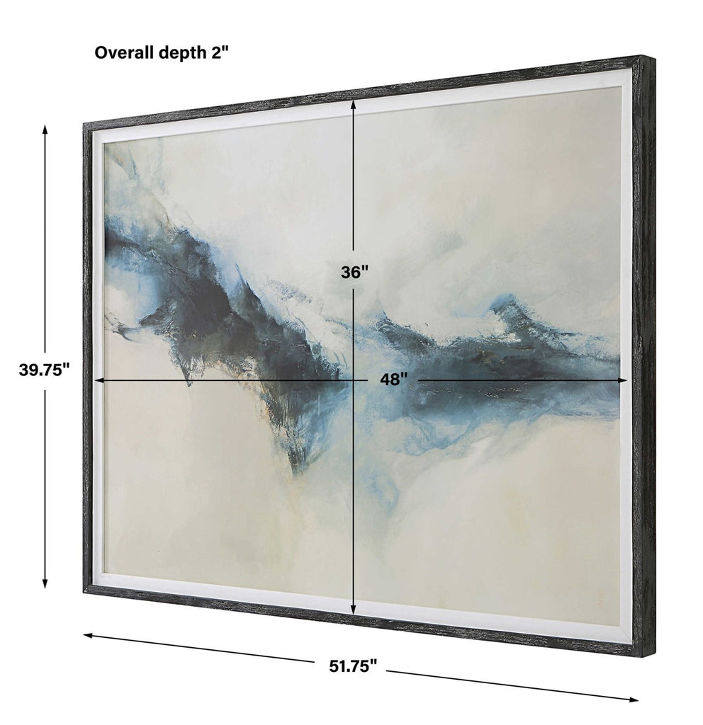 Terra Nova Abstract Framed Print - Bombay Mercantile