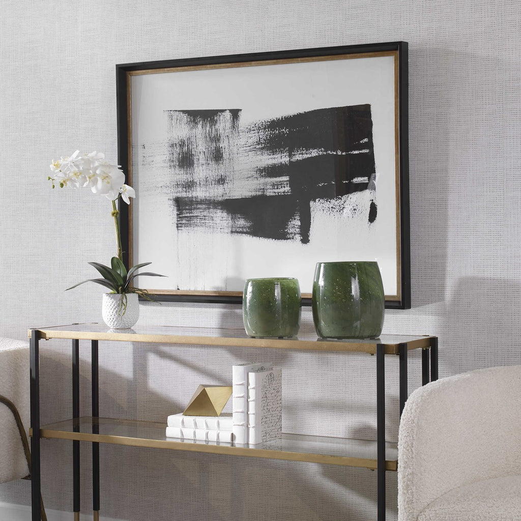 Mystere Framed Contemporary Print - Bombay Mercantile