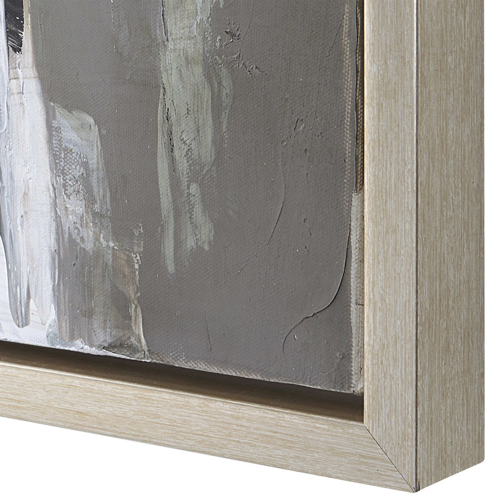 Natural Springs Hand Painted Canvas Art - Bombay Mercantile
