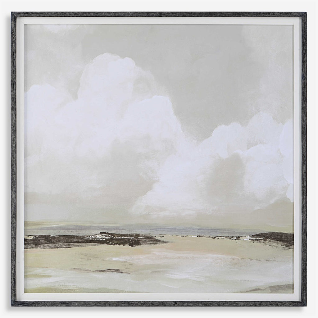 Soft Clouds Framed Print - Bombay Mercantile