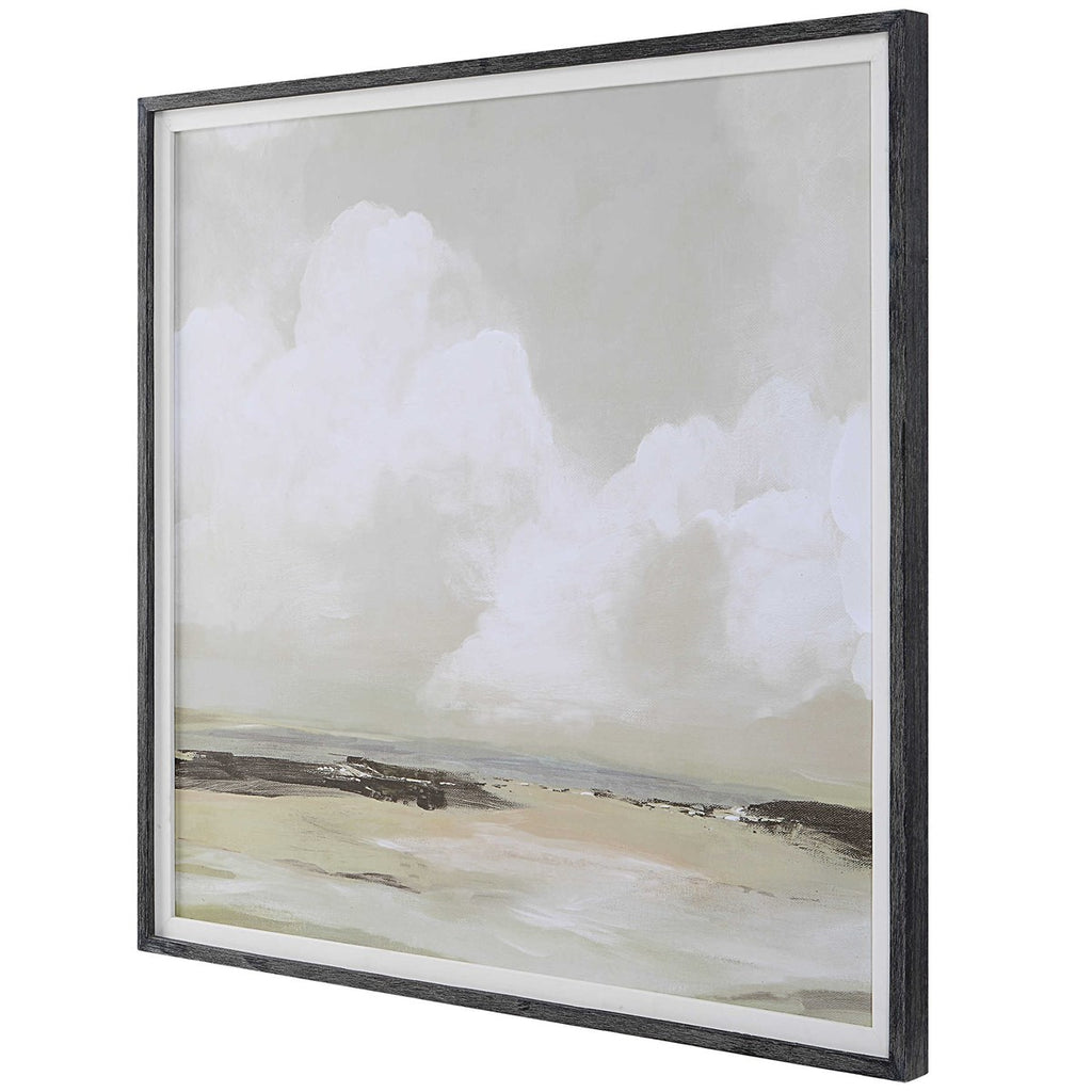 Soft Clouds Framed Print - Bombay Mercantile
