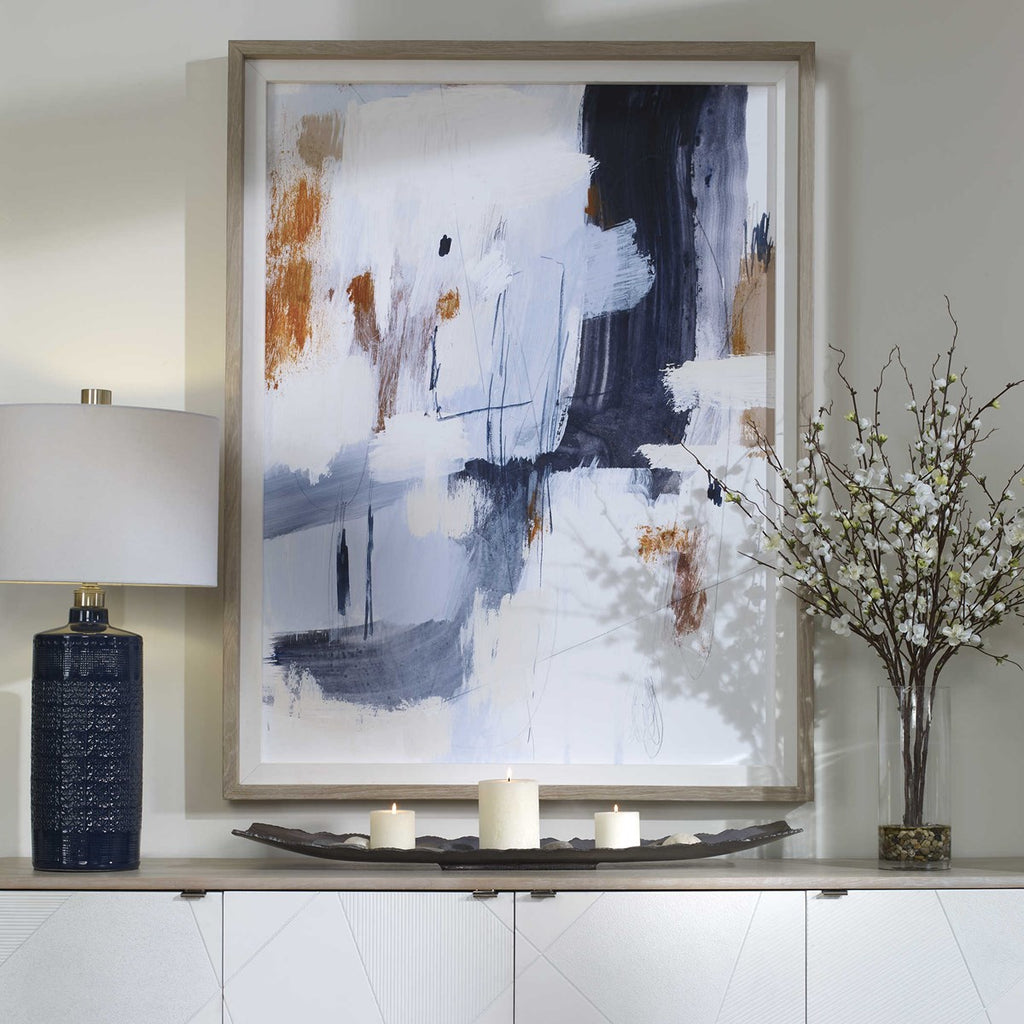 Variant Abstract Framed Print - Bombay Mercantile