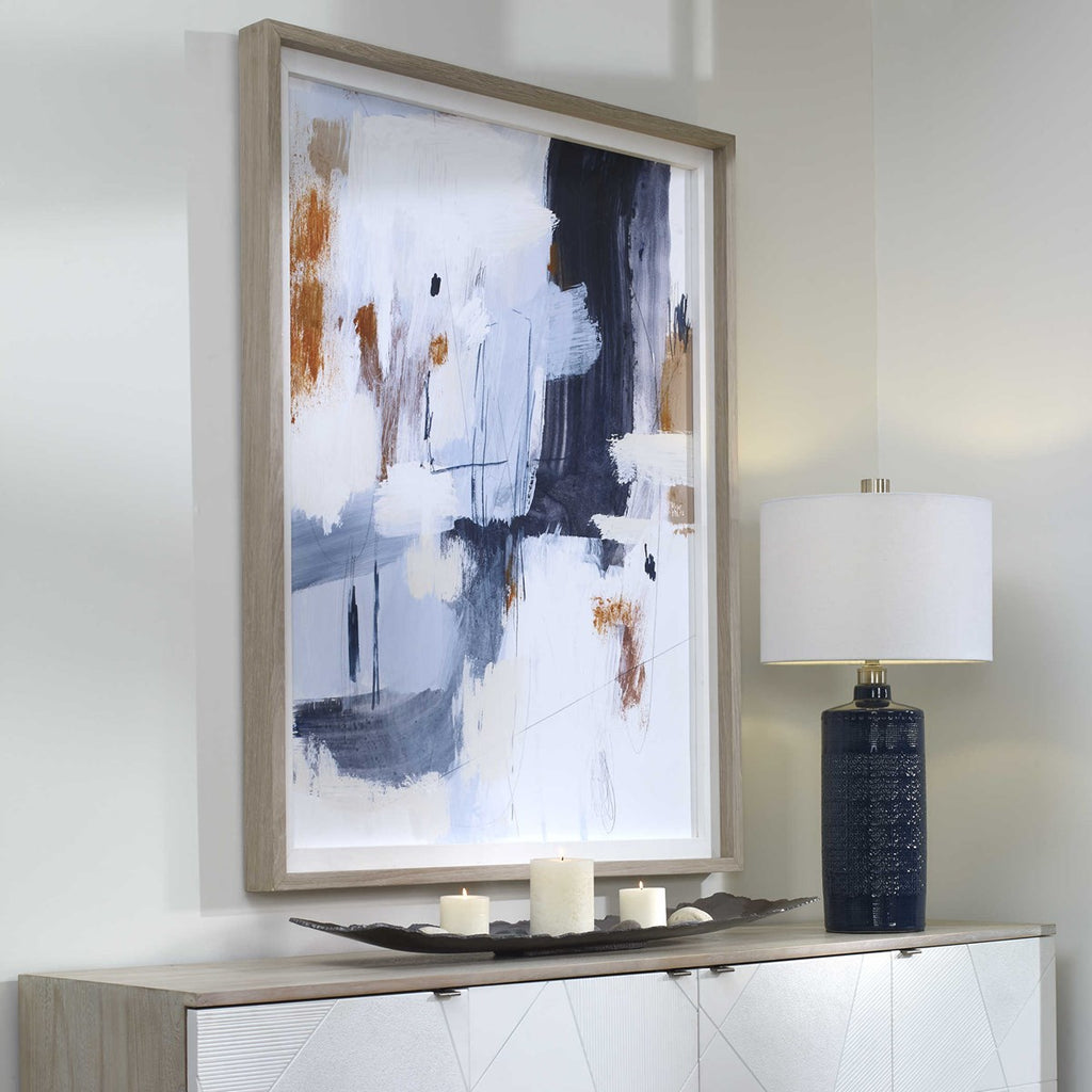 Variant Abstract Framed Print - Bombay Mercantile