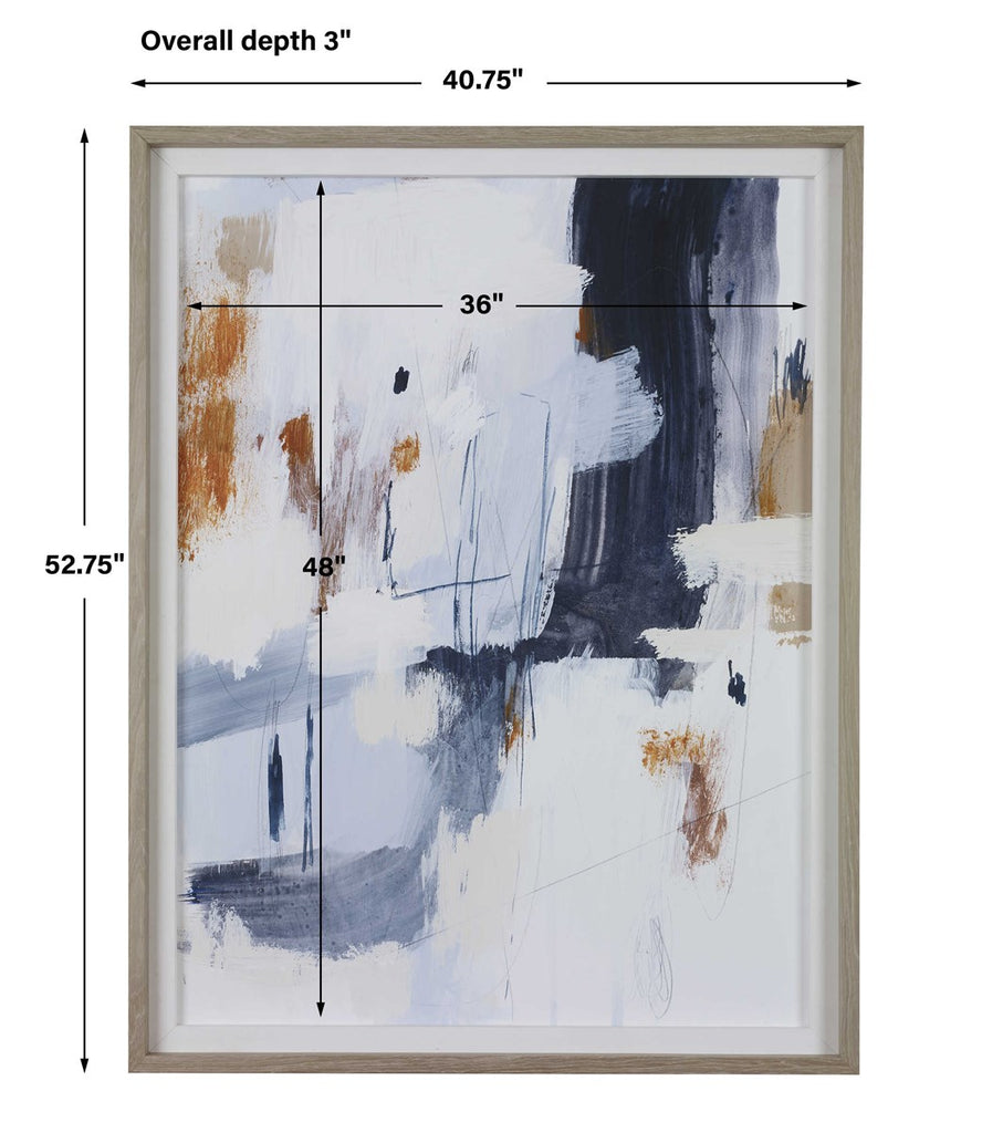 Variant Abstract Framed Print - Bombay Mercantile