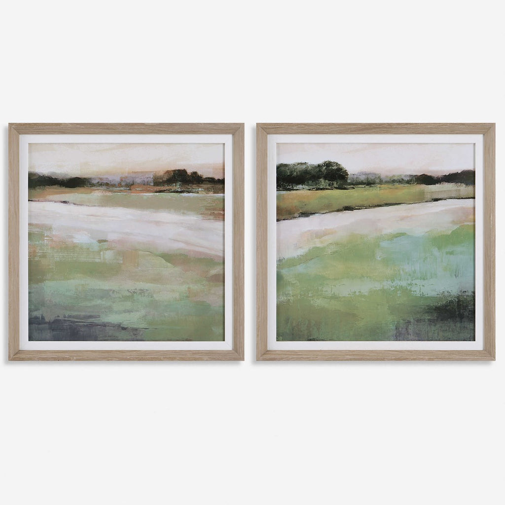 Vivid Vista Framed Prints, Set of 2 - Bombay Mercantile