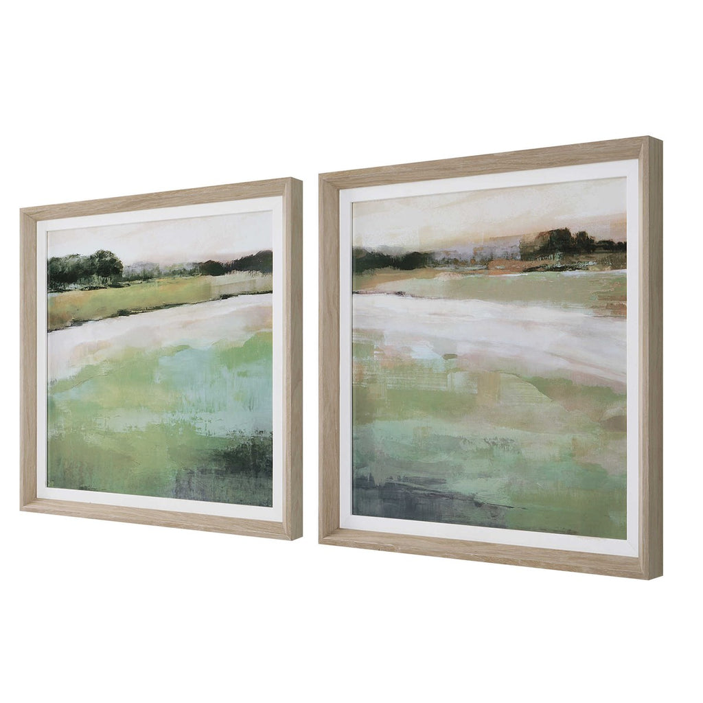 Vivid Vista Framed Prints, Set of 2 - Bombay Mercantile