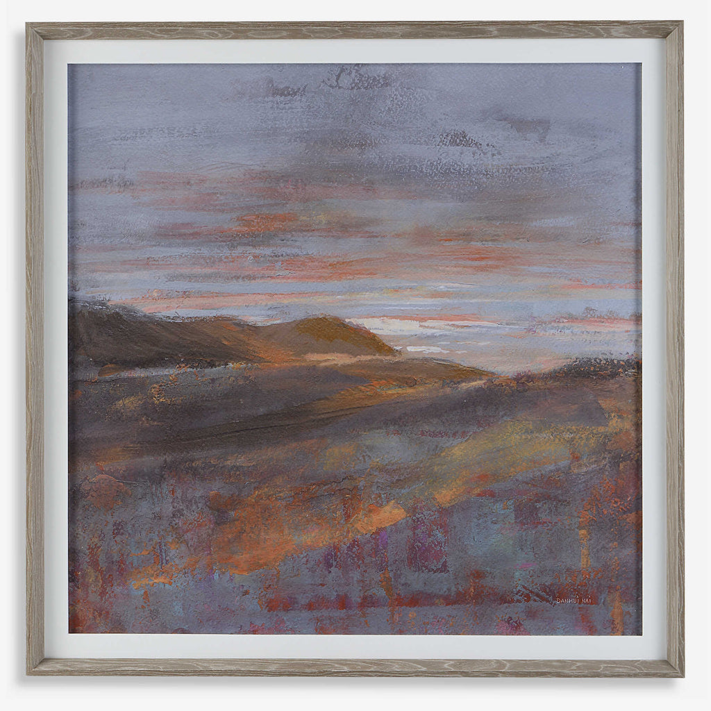 Dawn On The Hills Framed Print - Bombay Mercantile