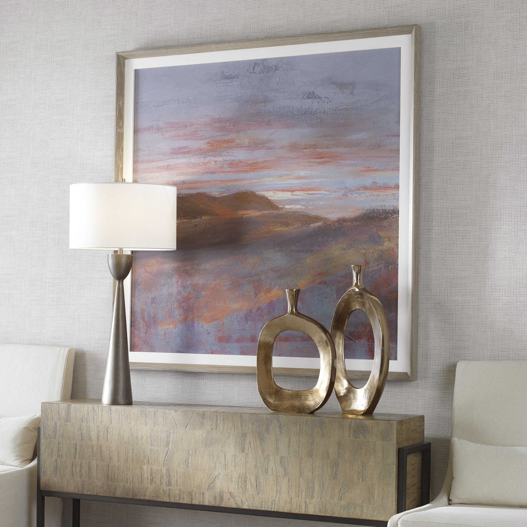 Dawn On The Hills Framed Print - Bombay Mercantile