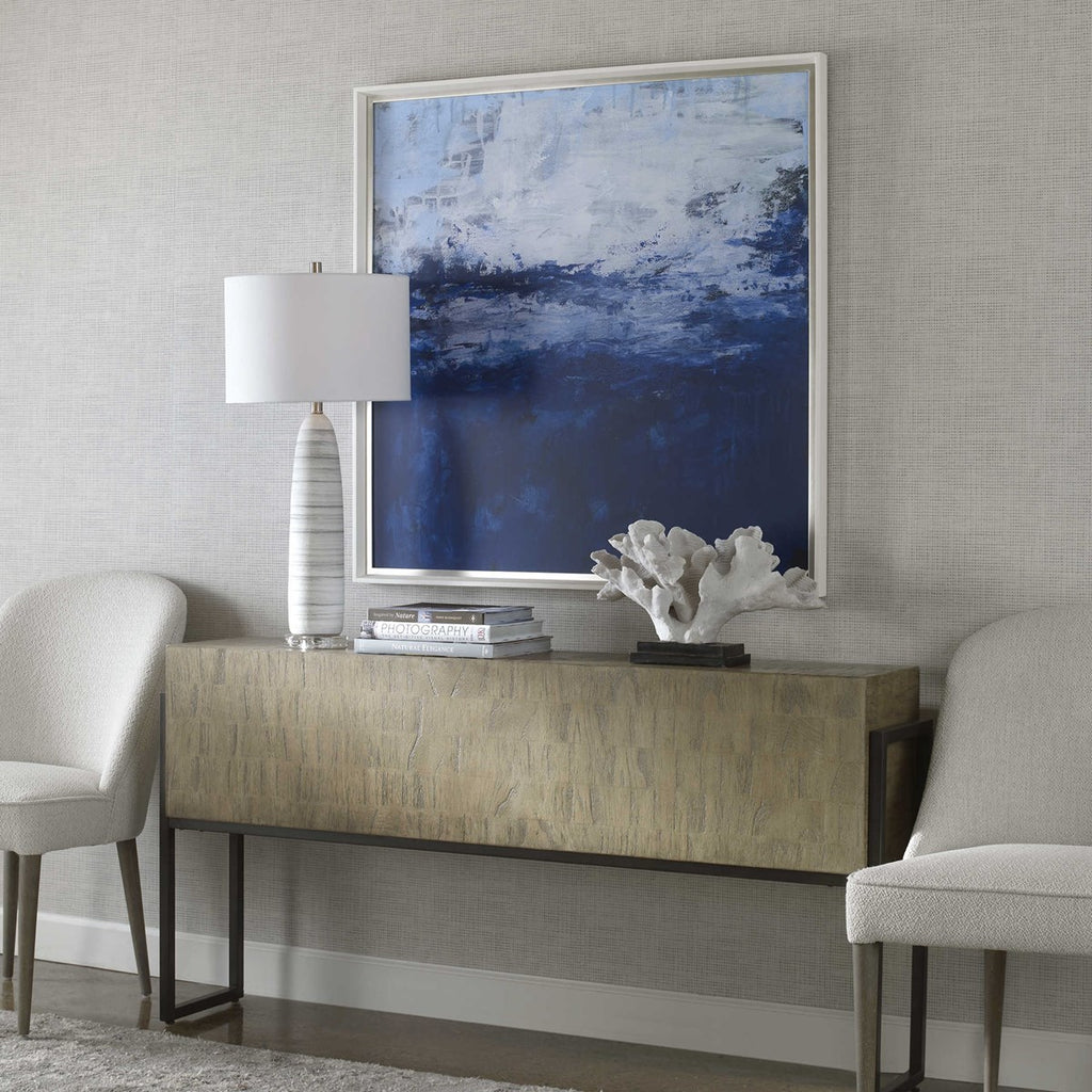 Escape Modern Framed Print - Bombay Mercantile