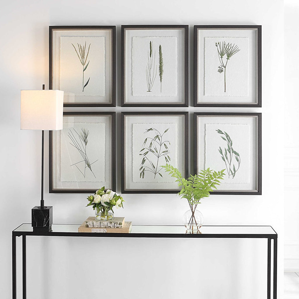 Forest Finds Framed Prints, Set of 6 - Bombay Mercantile