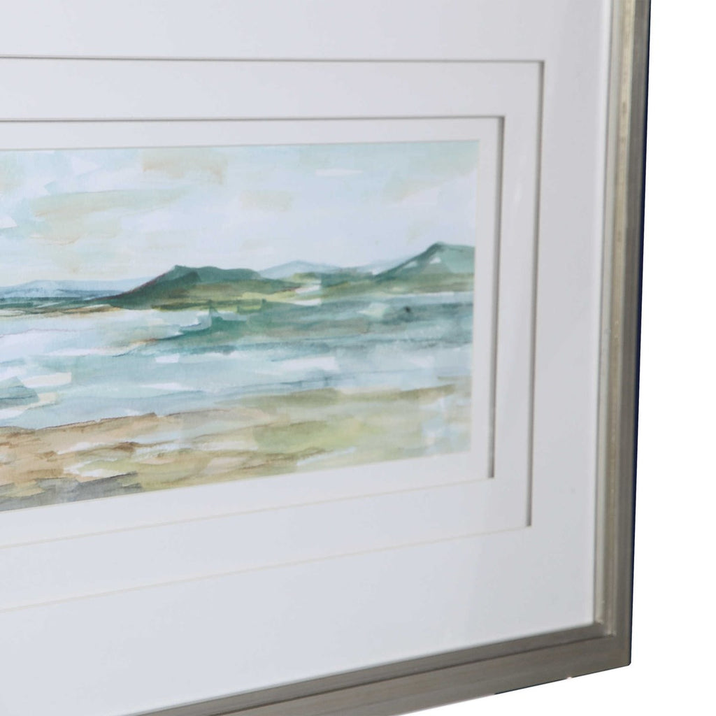 Panoramic Seascape Framed Prints Set of 2 - Bombay Mercantile