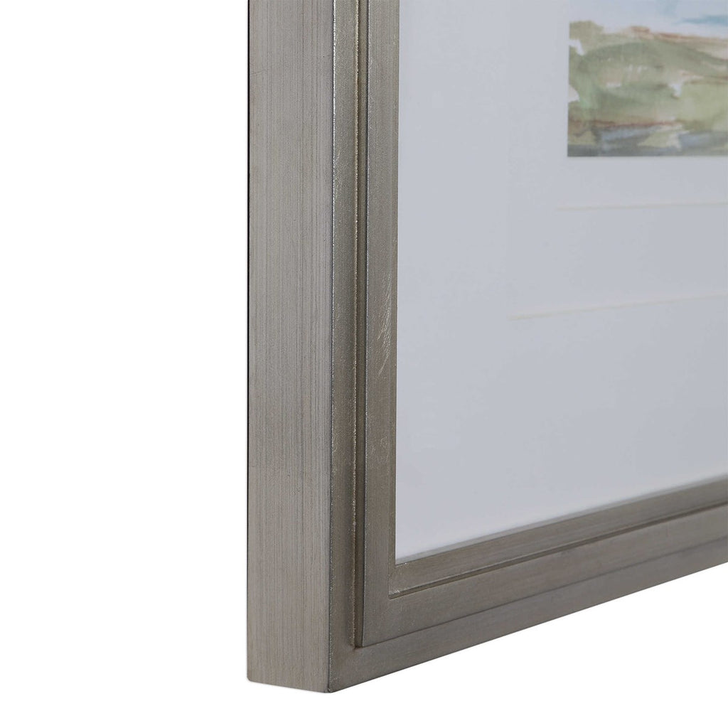 Panoramic Seascape Framed Prints Set of 2 - Bombay Mercantile