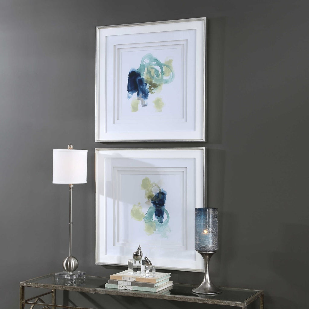 Integral Motion Framed Prints, Set of 2 - Bombay Mercantile