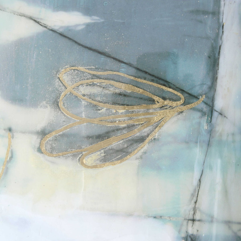 Gilded Whimsy Abstract Prints, Set of 2 - Bombay Mercantile