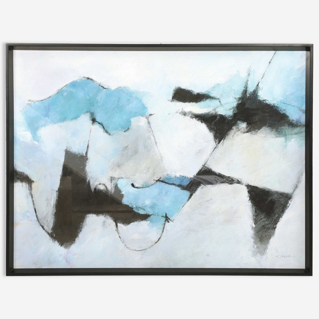 Winter Crop Abstract Print - Bombay Mercantile