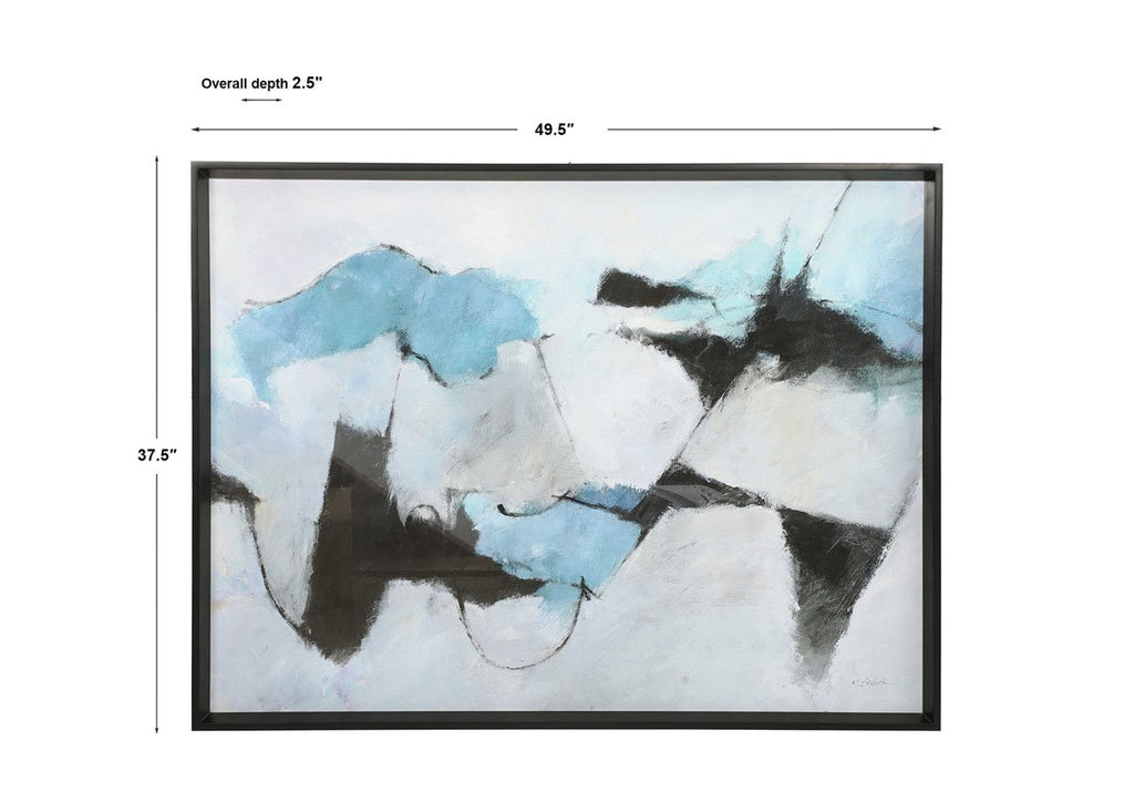 Winter Crop Abstract Print - Bombay Mercantile