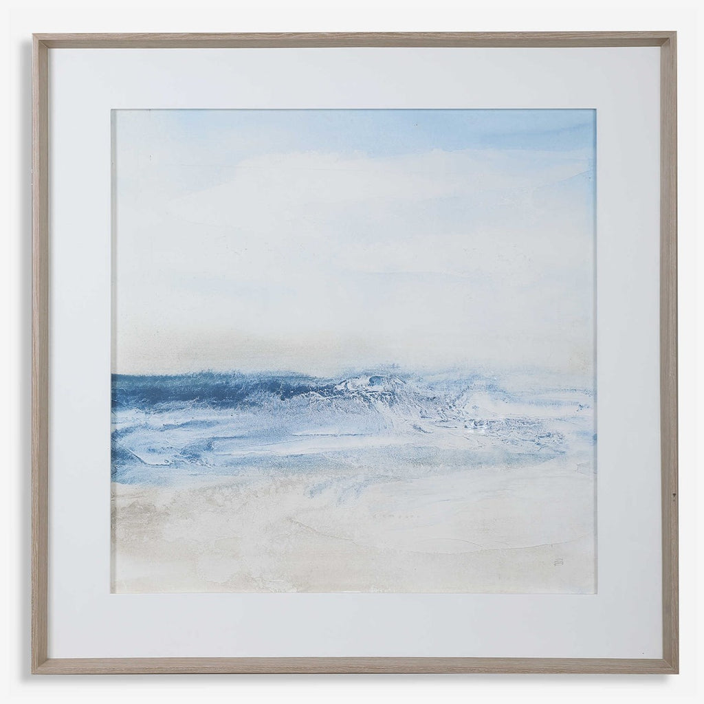 Surf And Sand Framed Print - Bombay Mercantile