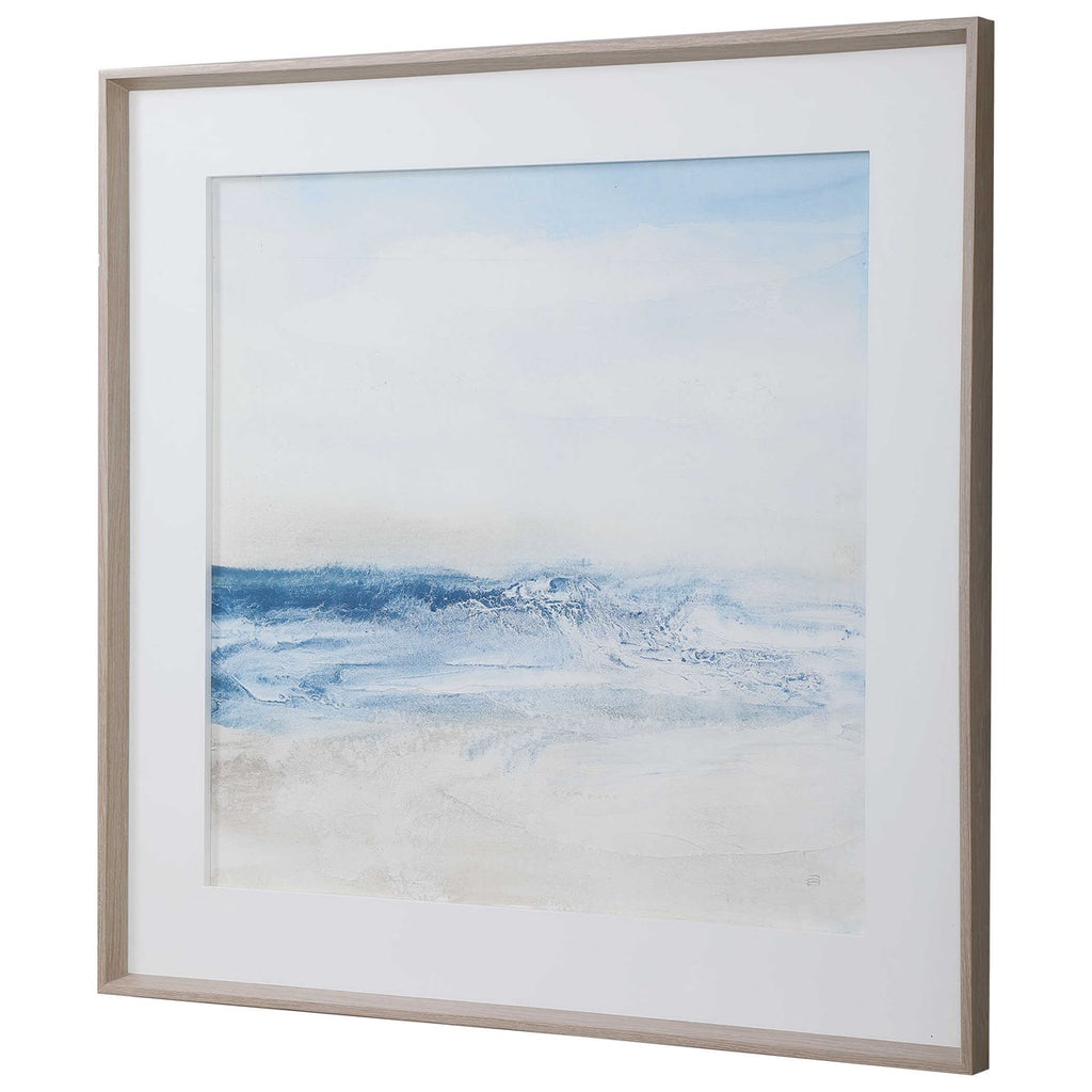 Surf And Sand Framed Print - Bombay Mercantile