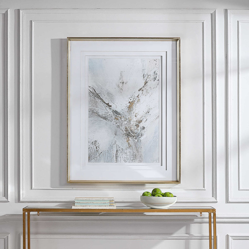 Ethos Framed Abstract Print - Bombay Mercantile