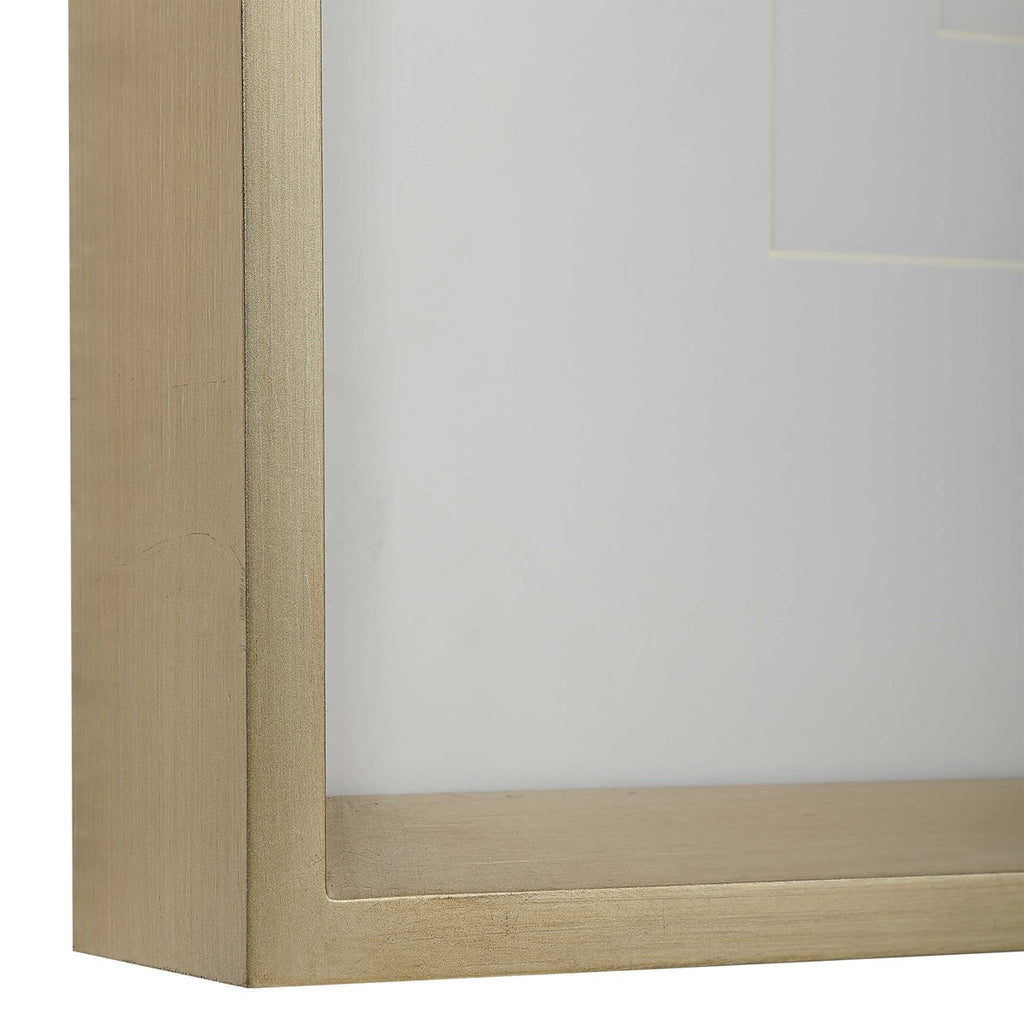 Ethos Framed Abstract Print - Bombay Mercantile