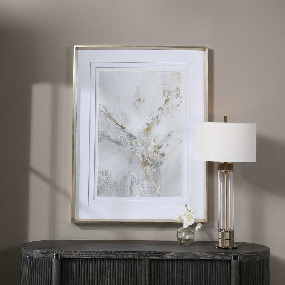 Ethos Framed Abstract Print - Bombay Mercantile