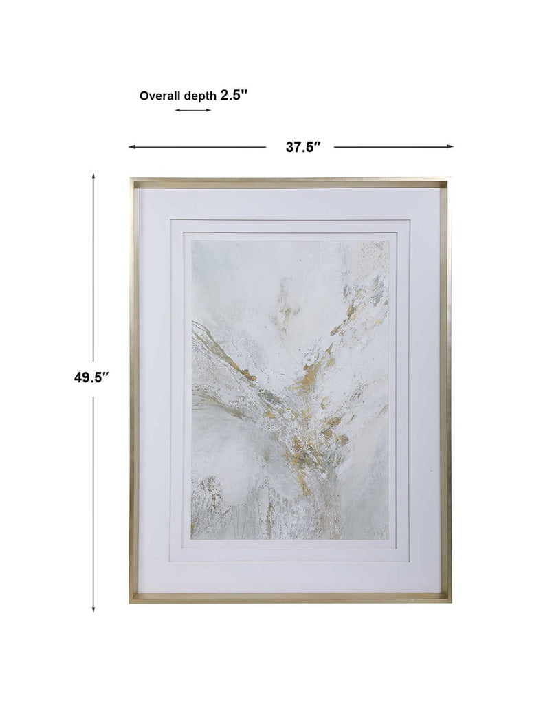 Ethos Framed Abstract Print - Bombay Mercantile