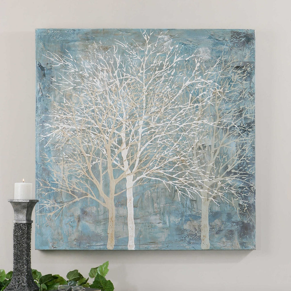 Muted Silhouette Canvas Art - Bombay Mercantile