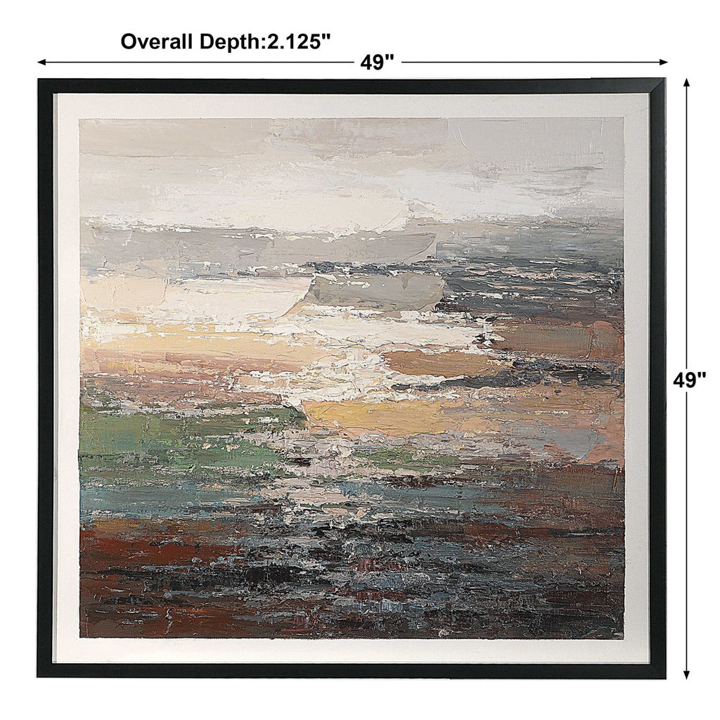 Tides Abstract Art - Bombay Mercantile