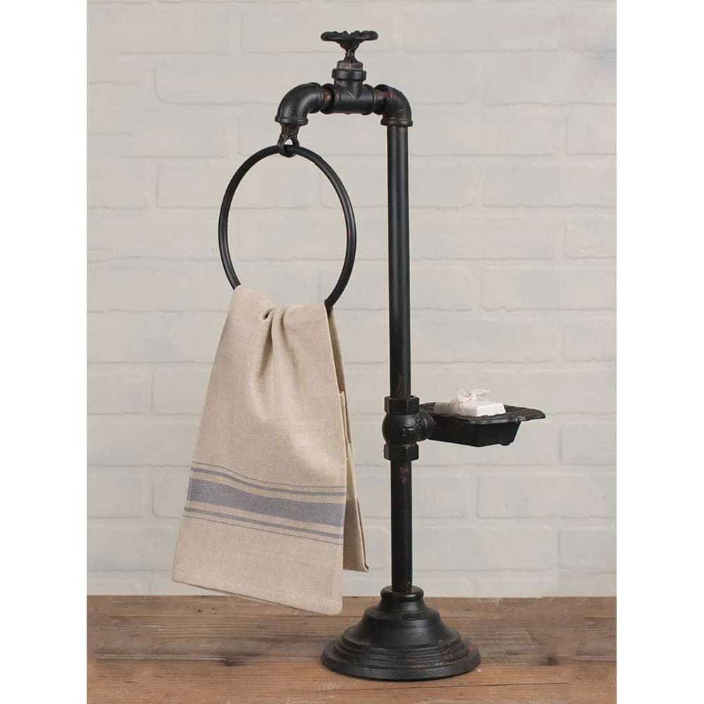 Spigot Soap and Towel Holder - Bombay Mercantile
