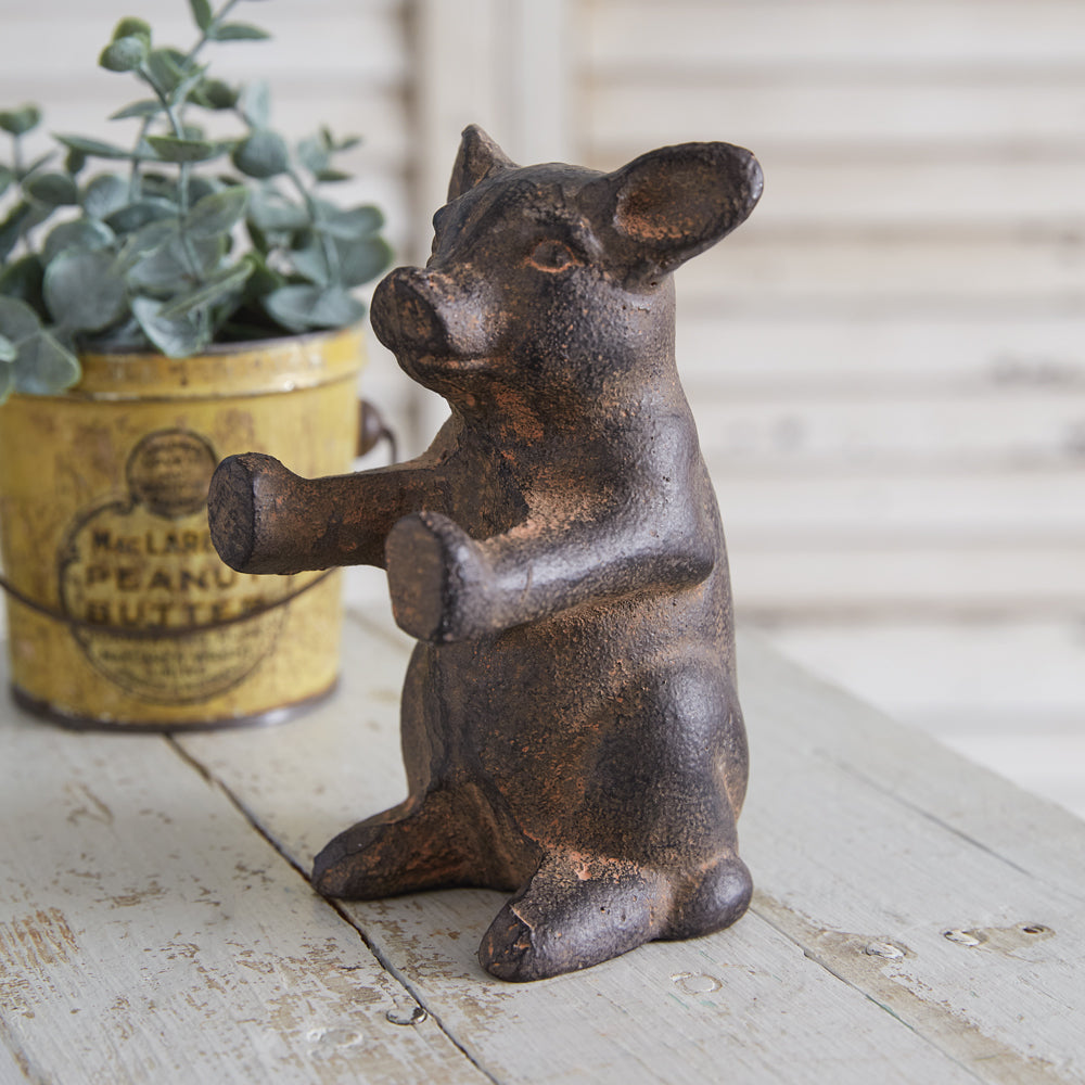 Standing Pig Figurine - Bombay Mercantile