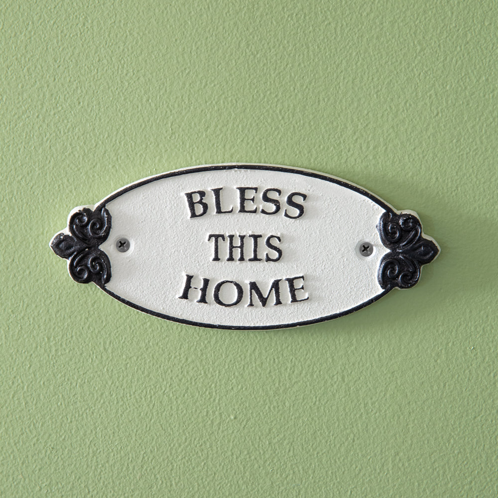 Bless This Home Plaque - Box of 2 - Bombay Mercantile