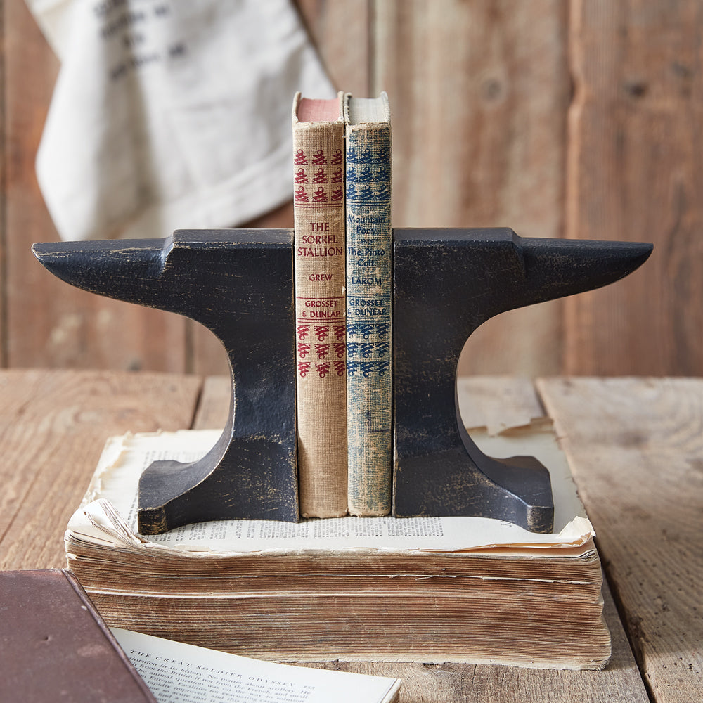 Anvil Bookends - Bombay Mercantile