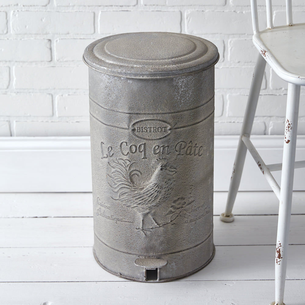 Rooster Trash Bin - Bombay Mercantile