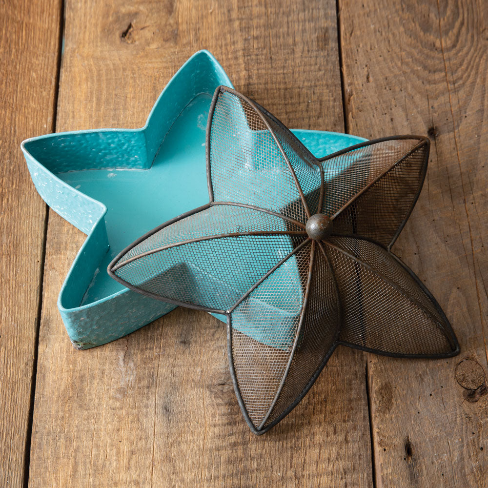 Starfish Sifter Tray - Bombay Mercantile