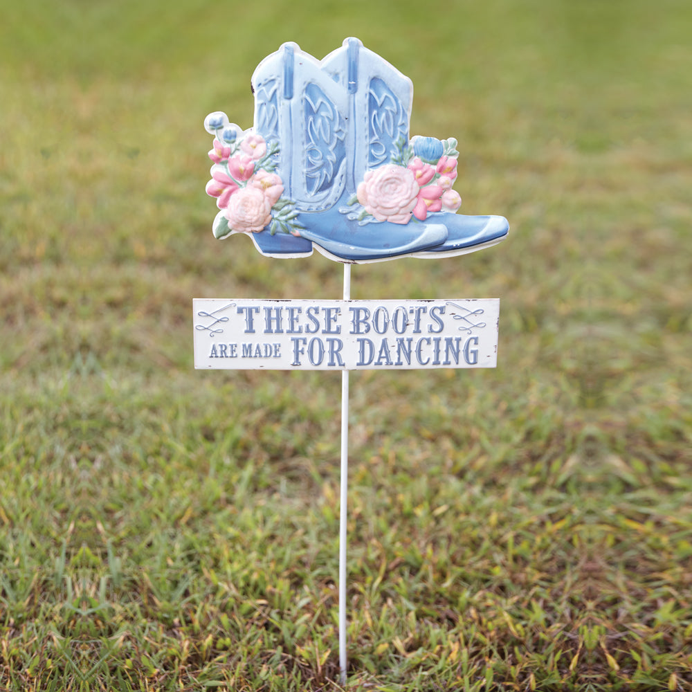 These Boots Yard Stake - Bombay Mercantile