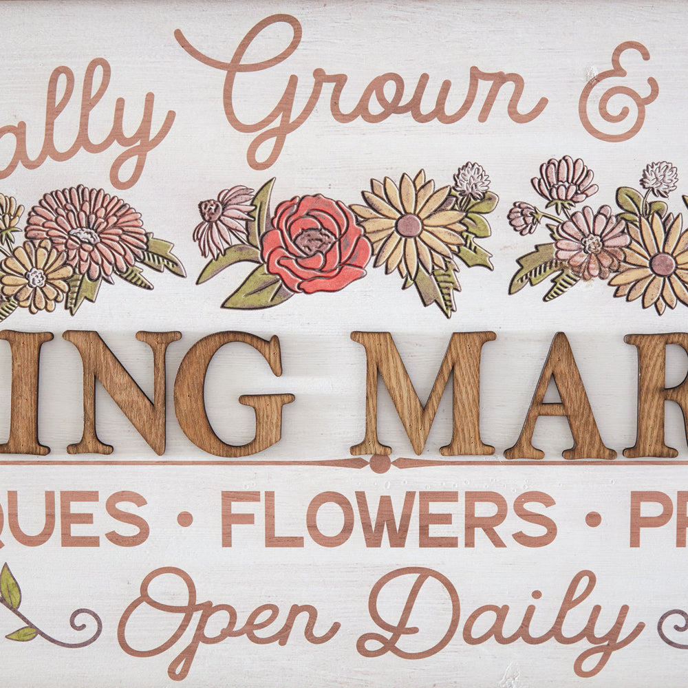 Spring Market Sign - Bombay Mercantile