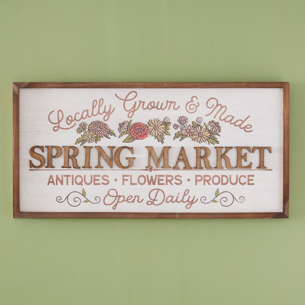 Spring Market Sign - Bombay Mercantile