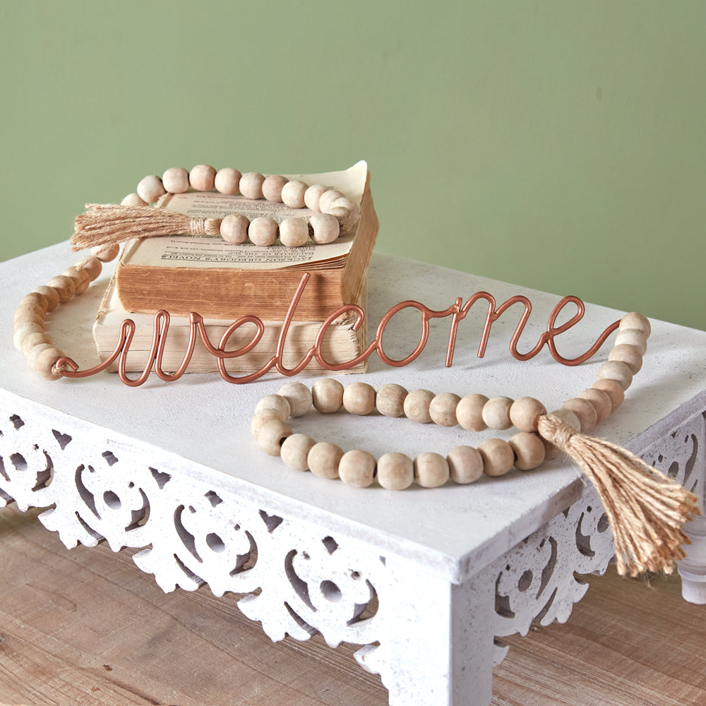 Welcome Beads with Tassels - Bombay Mercantile