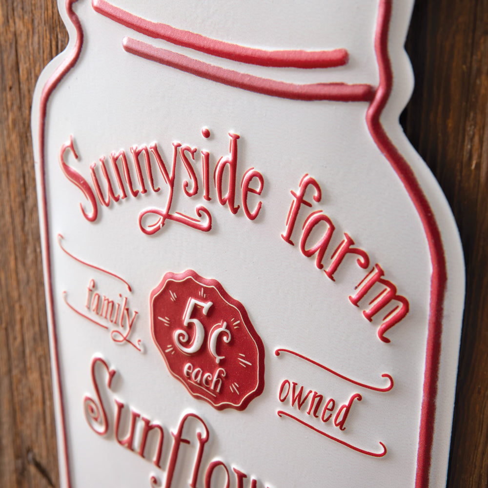 Sunnyside Farm Sunflowers Sign - Bombay Mercantile